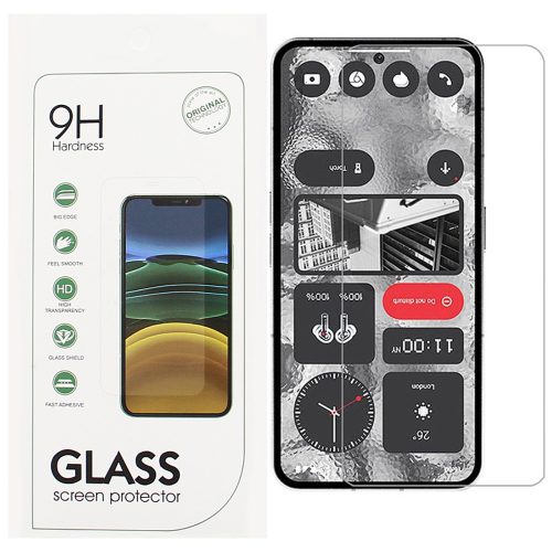 Nothing Phone 2 üvegfólia, tempered glass, előlapi, edzett, 9H, 0.3mm
