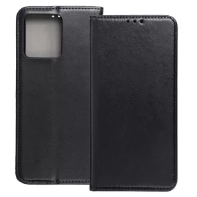   Motorola Edge 40 5G könyvtok, fliptok, telefon tok, mágneszáras, bankkártyatartós, fekete, Smart Magnetic