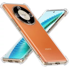   Honor Magic6 Lite 5G szilikon tok, hátlaptok, telefon tok, erősített sarkokkal, átlátszó, Anti Shock, 1.5mm