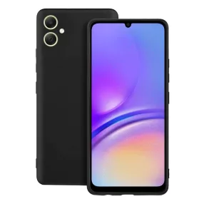   Samsung Galaxy A05 szilikon tok, hátlaptok, telefon tok, matt, fekete