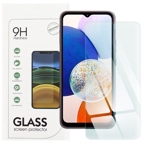 Samsung Galaxy A05 üvegfólia, tempered glass, előlapi, edzett, 9H, 0.3mm