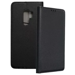   Samsung Galaxy S9 Plus könyvtok, fliptok, telefon tok, mágneszáras, bankkártyatartós, fekete