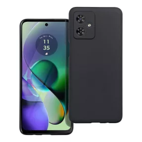   Motorola Moto G54 5G / G54 5G Power Edition szilikon tok, hátlaptok, telefon tok, matt, fekete
