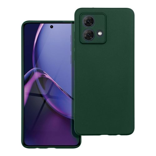 Motorola Moto G84 5G szilikon tok, hátlaptok, telefon tok, matt, zöld