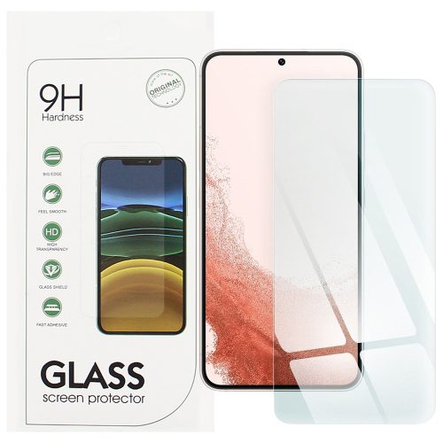 Samsung Galaxy A55 5G / A35 5G üvegfólia, tempered glass, előlapi, edzett, 9H, 0.3mm