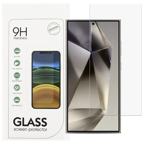 Samsung Galaxy S24 Ultra 5G üvegfólia, tempered glass, előlapi, edzett, 9H, 0.3mm