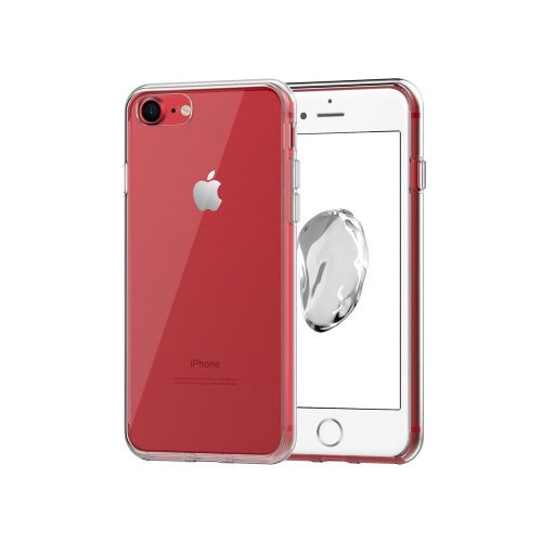 iPhone 7 / 8 / SE 2020 / SE 2022 szilikon tok, hátlaptok, telefon tok, vékony, átlátszó, 1mm