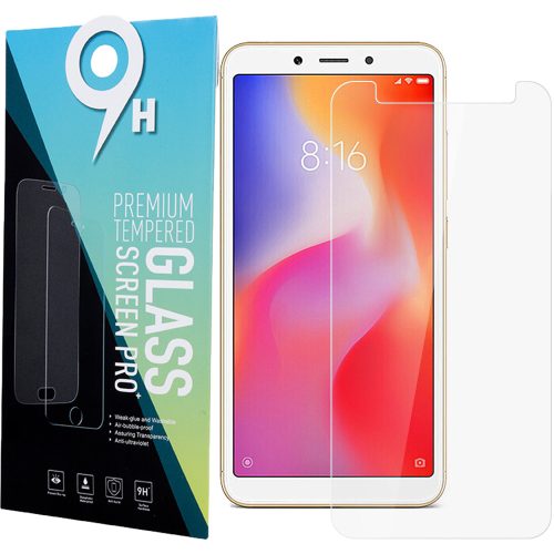 Xiaomi Redmi 6 / 6A üvegfólia, tempered glass, előlapi, edzett, 9H, 0.3mm