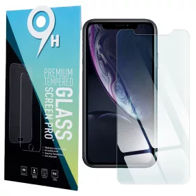   iPhone 11 / XR üvegfólia, tempered glass, előlapi, edzett, 9H, 0.3mm