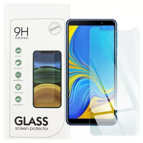   Samsung Galaxy A7 2018 üvegfólia, tempered glass, előlapi, edzett, 9H, 0.3mm