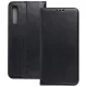 Huawei P30 könyvtok, fliptok, telefon tok, mágneszáras, bankkártyatartós, fekete, Smart Magnetic