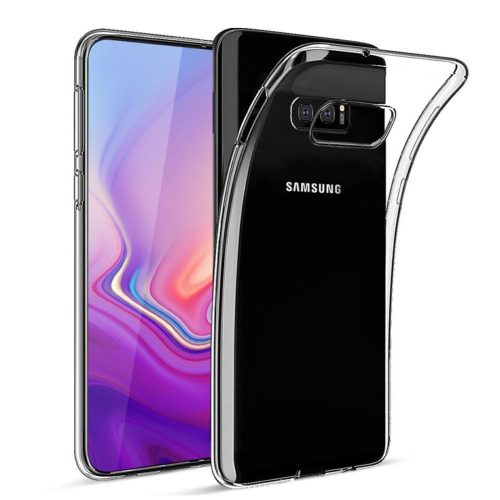 Samsung Galaxy S10e szilikon tok, hátlaptok, telefon tok, vékony, átlátszó, 1mm