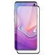 Samsung Galaxy S10e üvegfólia, tempered glass, előlapi, 5D, hajlított, edzett, fekete kerettel