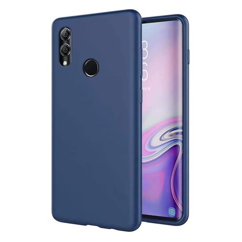 Huawei P Smart 2019 / Honor 10 Lite szilikon tok, hátlaptok, telefon tok, matt, kék