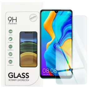   Huawei P30 Lite üvegfólia, tempered glass, előlapi, edzett, 9H, 0.3mm