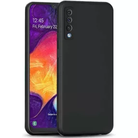   Samsung Galaxy A50 / A30s szilikon tok, hátlaptok, telefon tok, matt, fekete