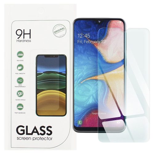Samsung Galaxy A20e / A10e üvegfólia, tempered glass, előlapi, edzett, 9H, 0.3mm