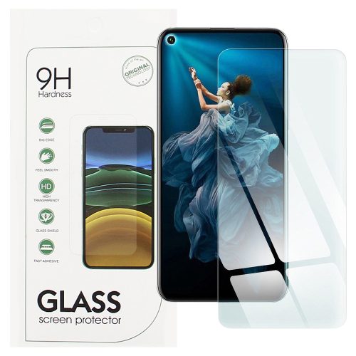 Honor 20 / Honor 20 Pro / Huawei Nova 5T üvegfólia, tempered glass, előlapi, edzett, 9H, 0.3mm