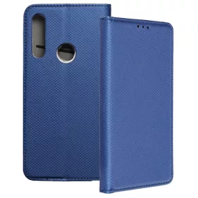   Huawei P Smart Z / Y9 Prime 2019 / Honor 9X könyvtok, fliptok, telefon tok, mágneszáras, bankkártyatartós, sötétkék