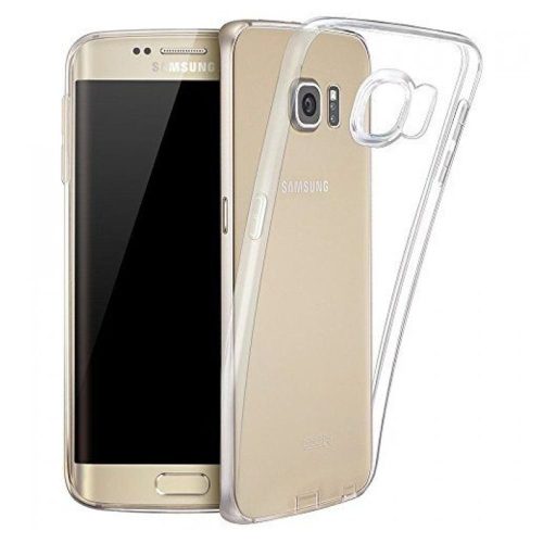 Samsung Galaxy S7 Edge szilikon tok, hátlaptok, telefon tok, vékony, átlátszó, 1mm