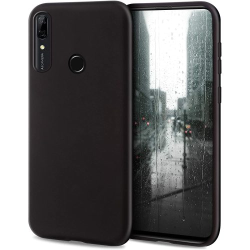 Huawei P Smart Z / Y9 Prime 2019 / Honor 9X szilikon tok, hátlaptok, telefon tok, matt, fekete