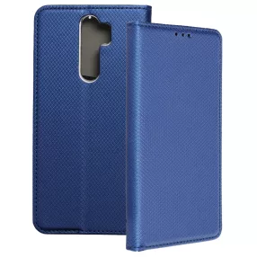   Xiaomi Redmi Note 8 Pro könyvtok, fliptok, telefon tok, mágneszáras, bankkártyatartós, sötétkék