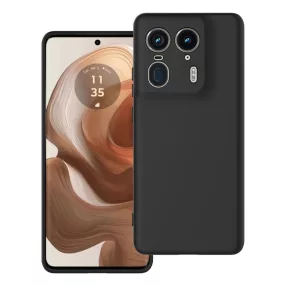   Motorola Edge 50 Ultra 5G szilikon tok, hátlaptok, telefon tok, matt, fekete