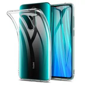   Xiaomi Redmi Note 8 Pro szilikon tok, hátlaptok, telefon tok, vékony, átlátszó, 1mm