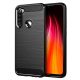 Xiaomi Redmi Note 8T szilikon tok, hátlaptok, telefon tok, karbon mintás, fekete, Simple Carbon