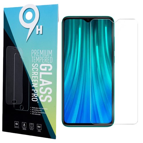 Xiaomi Redmi Note 8T üvegfólia, tempered glass, előlapi, edzett, 9H, 0.3mm