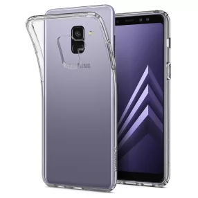   Samsung Galaxy A8 2018 szilikon tok, hátlaptok, telefon tok, vékony, átlátszó, 1mm
