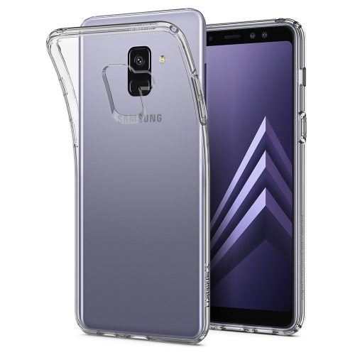 Samsung Galaxy A8 2018 szilikon tok, hátlaptok, telefon tok, vékony, átlátszó, 1mm