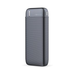   Power bank, külső akkumulátor, 2 USB + USB-C port, 10000mAh, fekete, Forever TB-100M