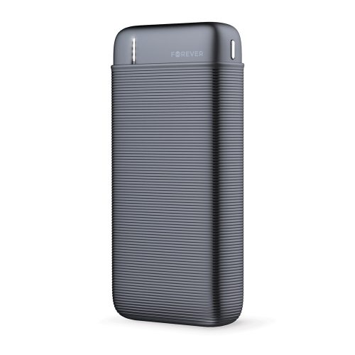 Power bank, külső akkumulátor, 20000mAh, fekete, Forever TB-100L