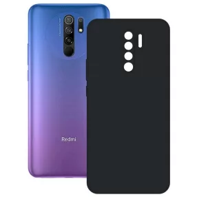   Xiaomi Redmi 9 szilikon tok, hátlaptok, telefon tok, matt, fekete