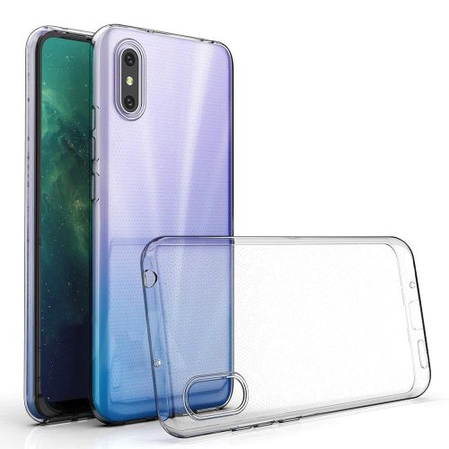 Xiaomi Redmi 9A / 9AT / 9i szilikon tok, hátlaptok, telefon tok, vékony, átlátszó, 1mm