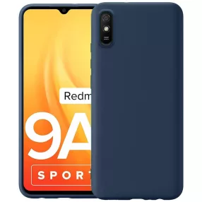   Xiaomi Redmi 9A / 9AT / 9i szilikon tok, hátlaptok, telefon tok, matt, sötétkék