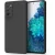 Samsung Galaxy S20 FE / S20 FE 5G szilikon tok, hátlaptok, telefon tok, velúr belsővel, matt, fekete, Silicon