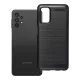 Samsung Galaxy A32 5G / M32 5G szilikon tok, hátlaptok, telefon tok, karbon mintás, fekete, Simple Carbon