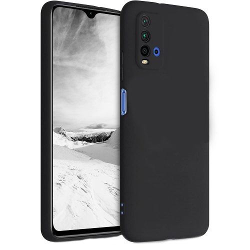 Xiaomi Redmi 9T szilikon tok, hátlaptok, telefon tok, matt, fekete