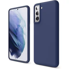   Samsung Galaxy S21 FE 5G szilikon tok, hátlaptok, telefon tok, matt, kék