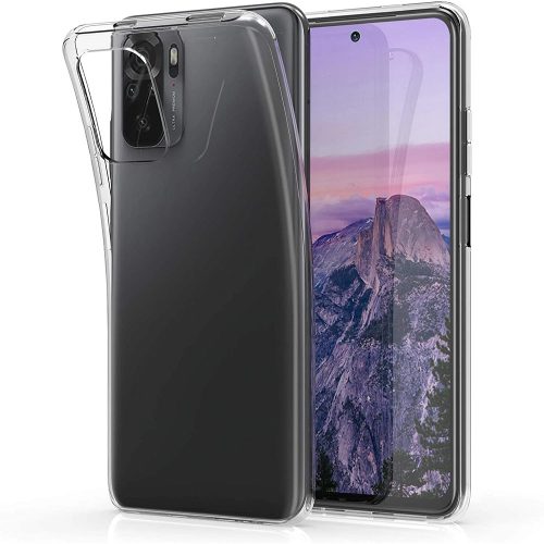 Xiaomi Redmi Note 10 / Note 10S szilikon tok, hátlaptok, telefon tok, vékony, átlátszó, 1mm