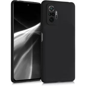   Xiaomi Redmi Note 10 Pro szilikon tok, hátlaptok, telefon tok, matt, fekete