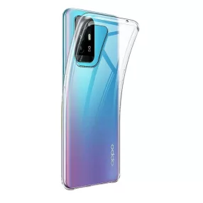   Oppo Reno5 Z / A94 5G / F19 Pro Plus 5G szilikon tok, hátlaptok, telefon tok, vékony, átlátszó, 1mm