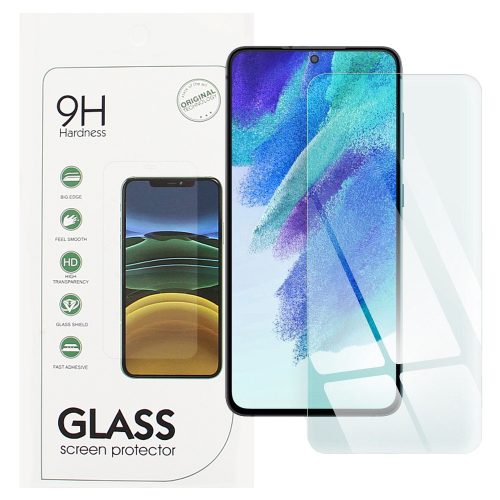 Samsung Galaxy S21 FE 5G üvegfólia, tempered glass, előlapi, edzett, 9H, 0.3mm