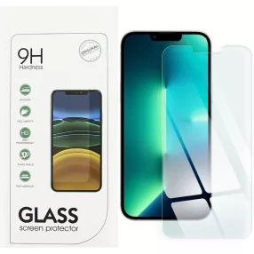   iPhone 13 Pro Max / 14 Plus üvegfólia, tempered glass, előlapi, edzett, 9H, 0.3mm