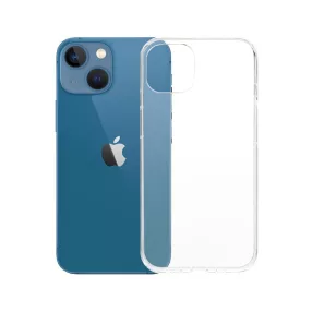   iPhone 13 Mini szilikon tok, hátlaptok, telefon tok, vékony, átlátszó, 1mm