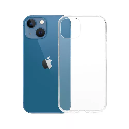 iPhone 13 Mini szilikon tok, hátlaptok, telefon tok, vékony, átlátszó, 1mm