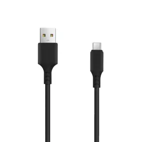   Micro USB kábel 1,8m 2A töltőkábel adatkábel fekete, Setty KT-M