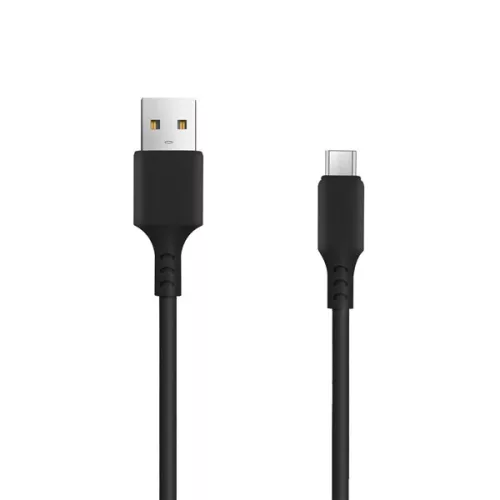 Micro USB kábel 1,8m 2A töltőkábel adatkábel fekete, Setty KT-M